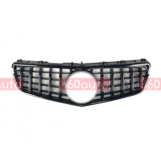 Решетка радиатора Full Black GT на Mercedes E-Class C207 Coupe 2009-2013