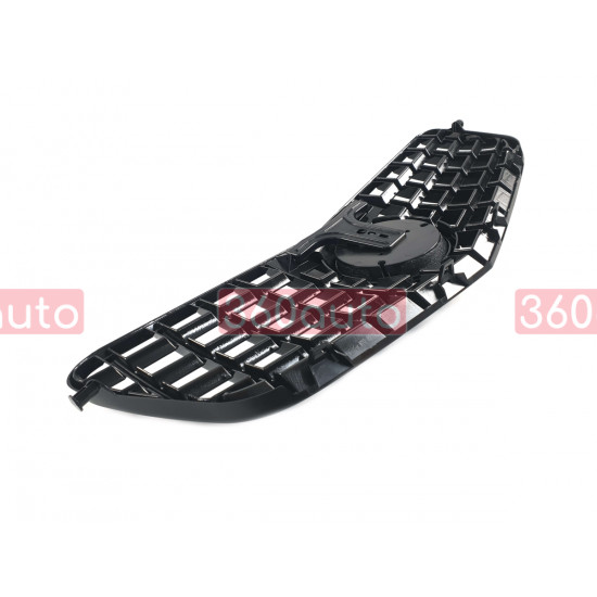 Решетка радиатора Full Black GT на Mercedes E-Class W212 2009-2013