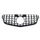 Решетка радиатора Full Black GT на Mercedes E-Class W212 2009-2013