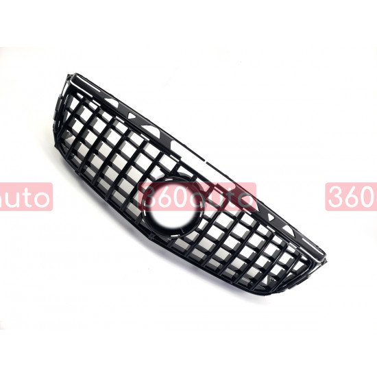 Решетка радиатора Full Black GT на Mercedes CLS-Class C218 2011-2014