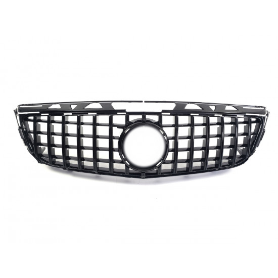 Решетка радиатора Full Black GT на Mercedes CLS-Class C218 2011-2014