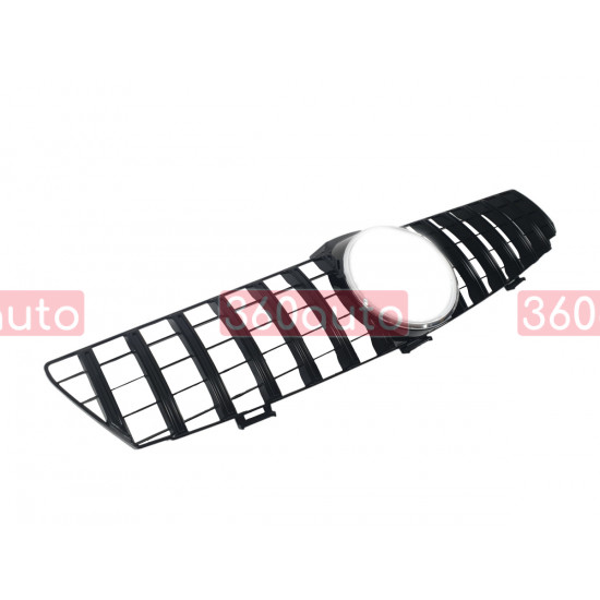 Решетка радиатора Full Black GT на Mercedes CLS-Class C219 2004-2008