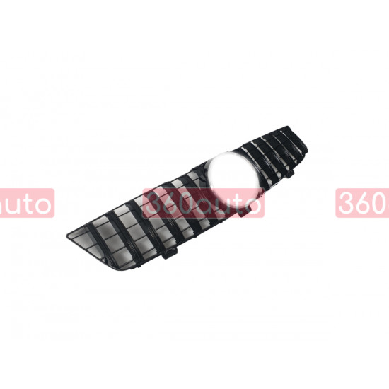 Решетка радиатора Full Black GT на Mercedes CLS-Class C219 2008-2010