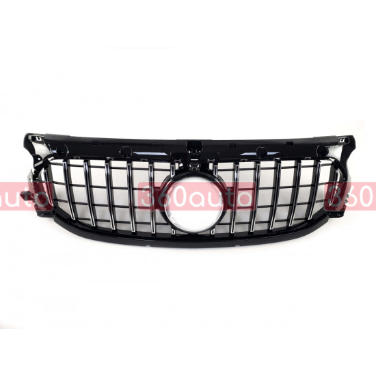 Решетка радиатора Chrome Black Normal GT на Mercedes GLA-Class H247 2020-