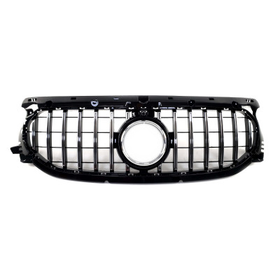 Решетка радиатора Chrome Black Normal GT на Mercedes GLA-Class H247 2020-
