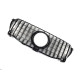 Решетка радиатора Chrome Black Normal GT на Mercedes GLE-Class W167 2018-2023