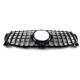 Решетка радиатора Chrome Black Normal GT на Mercedes GLE-Class W167 2018-2023