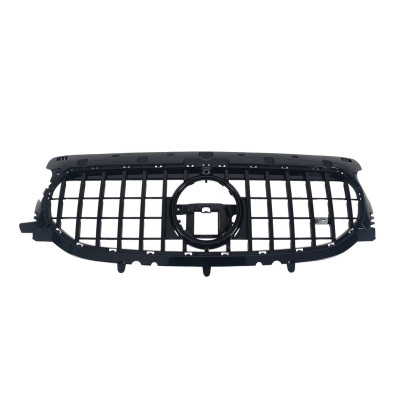 Решетка радиатора Full Black Normal GT на Mercedes GLA-Class H247 2020-