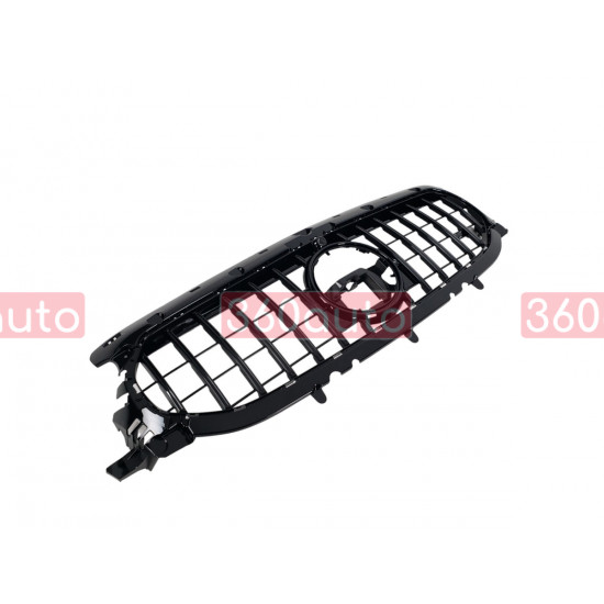 Решетка радиатора Full Black Normal GT на Mercedes GLA-Class H247 2020-