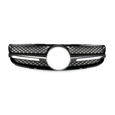 Решетка радиатора Black SL на Mercedes SL-Class R230 2006-2008