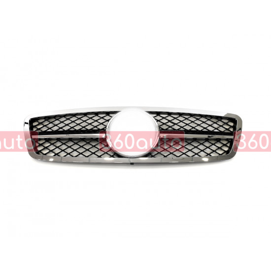 Решетка радиатора SL Black на Mercedes C-Class W203 2000-2007