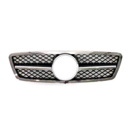 Решетка радиатора SL Black на Mercedes C-Class W203 2000-2007