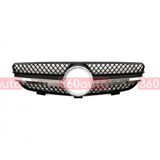 Решетка радиатора Black SL на Mercedes CLK-Class W209 2003-2009