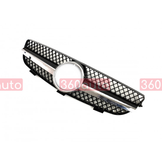 Решетка радиатора Black SL на Mercedes CLK-Class W209 2003-2009