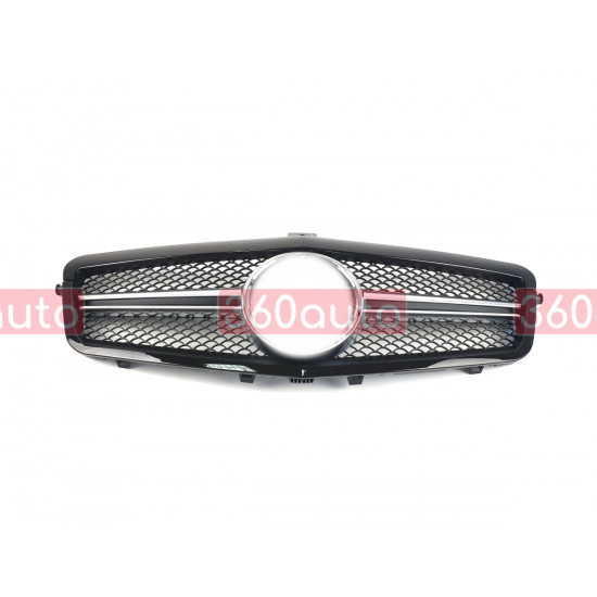 Решетка радиатора Black SL на Mercedes E-Class W212 2009-2013