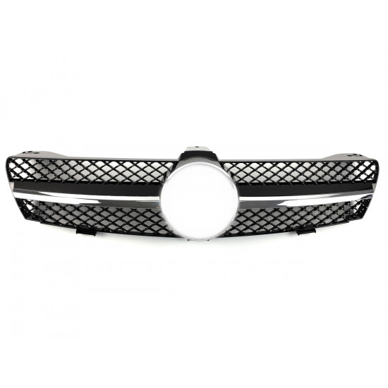 Решетка радиатора Black SL на Mercedes CLS-Class C219 2004-2008