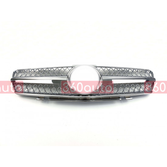 Решетка радиатора Chrome SL на Mercedes SL-Class R230 2001-2006
