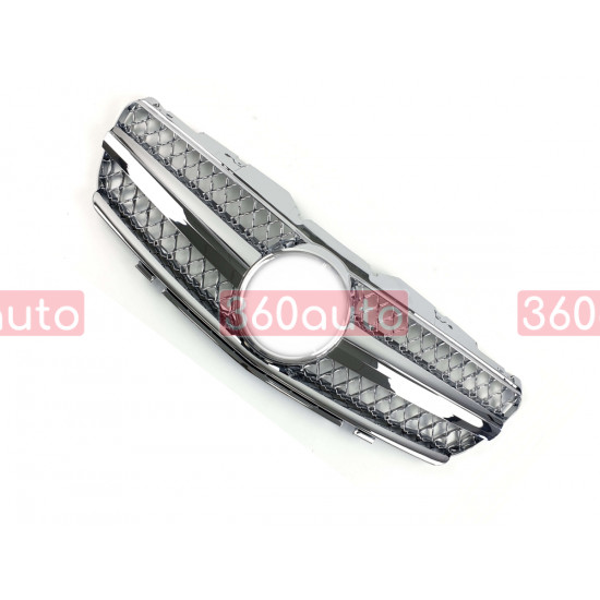 Решетка радиатора Chrome SL на Mercedes SL-Class R230 2001-2006