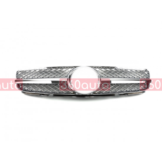 Решетка радиатора Chrome SL на Mercedes SL-Class R230 2006-2008