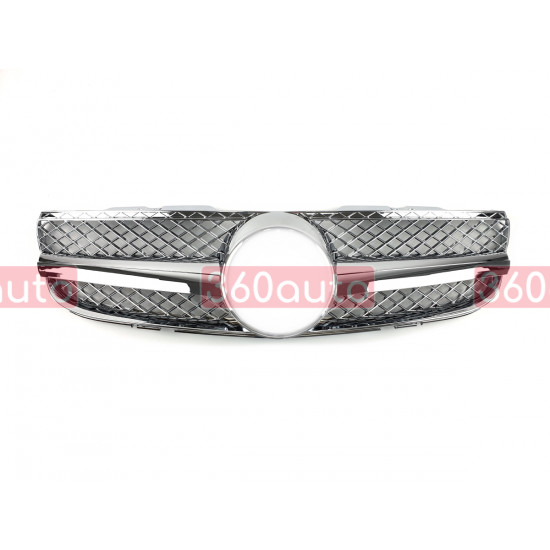 Решетка радиатора Chrome SL на Mercedes SL-Class R230 2006-2008