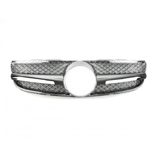 Решетка радиатора Chrome SL на Mercedes SL-Class R230 2006-2008