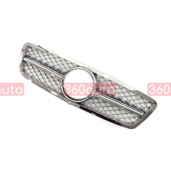 Решетка радиатора SL Chrome на Mercedes C-Class W203 2000-2007