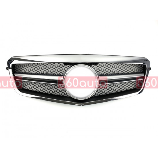 Решетка радиатора Chrome SL на Mercedes E-Class W212 2009-2013