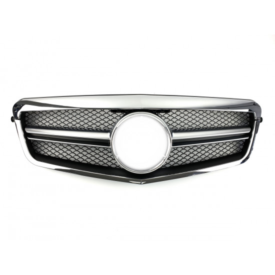 Решетка радиатора Chrome SL на Mercedes E-Class W212 2009-2013