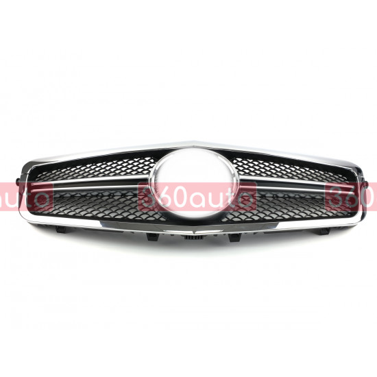 Решетка радиатора Chrome SL на Mercedes E-Class W212 2009-2013