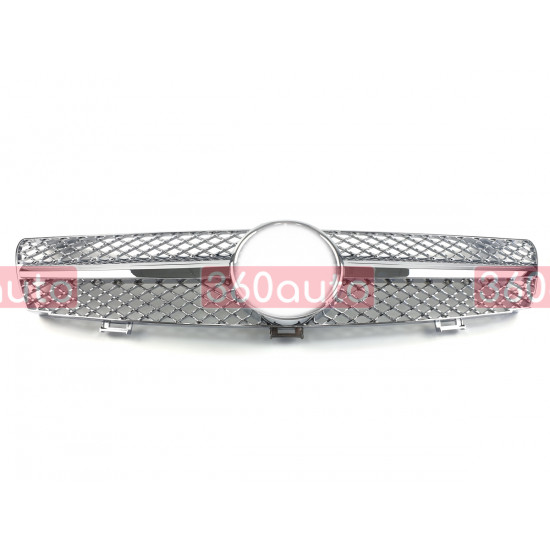 Решетка радиатора Chrome SL на Mercedes CLS-class C219 2004-2008