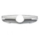 Решетка радиатора Silver SL на Mercedes CLK-Class W209 2003-2009