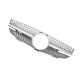 Решетка радиатора Silver SL на Mercedes CLK-Class W209 2003-2009