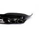 Диффузор (заднего бампера) Full Black (стиль CLA45 AMG) на Mercedes CLA-Class C118 2019-2022