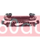 Диффузор (заднего бампера) Chrome Black / Chrome Pipe (стиль E63) AMG на Mercedes E-Class W213 2016-2020