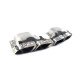 Диффузор (заднего бампера) Full Black / Chrome Pipe (стиль E63) Coupe AMG на Mercedes E-Class W213 2020-2023