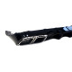 Диффузор (заднего бампера) Full Black / Chrome Pipe (стиль E63) Coupe AMG на Mercedes E-Class W213 2020-2023