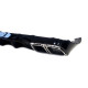 Диффузор (заднего бампера) Full Black / Chrome Pipe (стиль E63) Coupe AMG на Mercedes E-Class W213 2020-2023