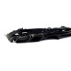 Диффузор (заднего бампера) Full Black (стиль E63) Sedan AMG на Mercedes E-Class W213 2020-2023