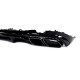 Диффузор (заднего бампера) Full Black (стиль E63) Sedan AMG на Mercedes E-Class W213 2020-2023
