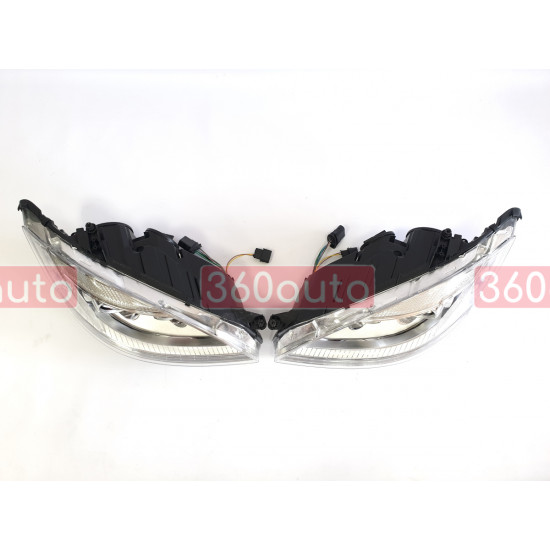 Передние фары (Bi-Xenon LCI) замена к рестайлингу на Mercedes S-Class W221 2005-2009