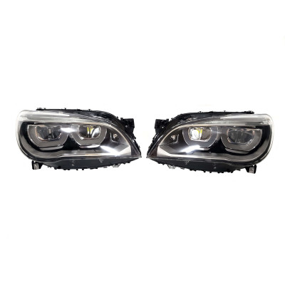 Передние фары ( Full Led ) апгрейд LCI на BMW 7 F01, F02 2008-2015
