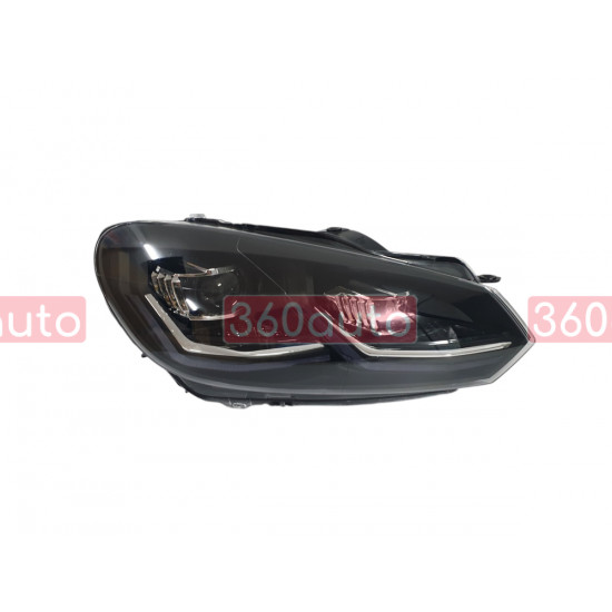 Передние фары (Full Led апгрейд в Golf VII 2017+) на Volkswagen Golf VI 2008-2012