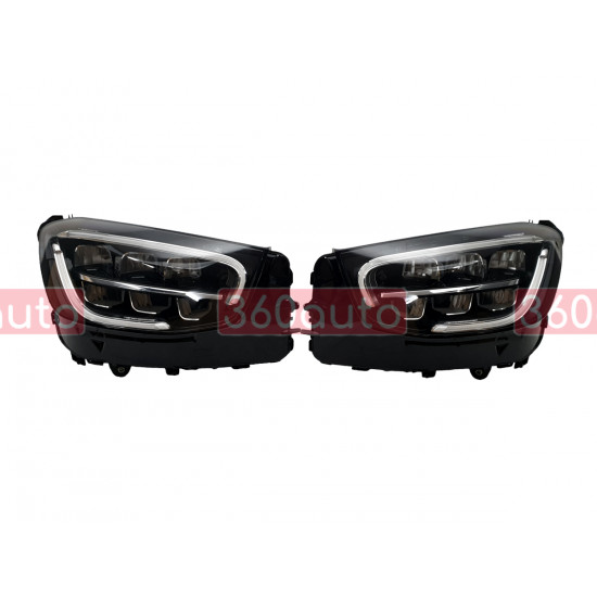 Передние фары (LED Hight Performance) комплектные на Mercedes GLC-Class X253 2019-2022.