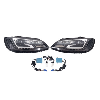 Передние фары (Xenon) 9pin на Volkswagen Jetta 2010-2015
