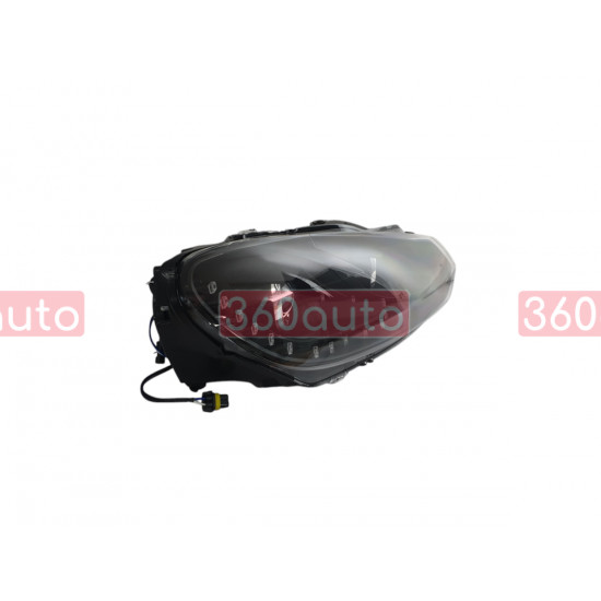 Передние фары (Xenon GTI) Black на Volkswagen Golf VI 2008-2012