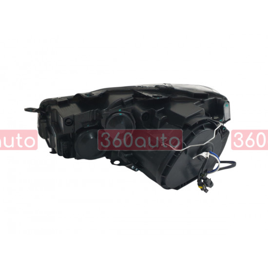 Передние фары (Xenon GTI) Black на Volkswagen Golf VI 2008-2012