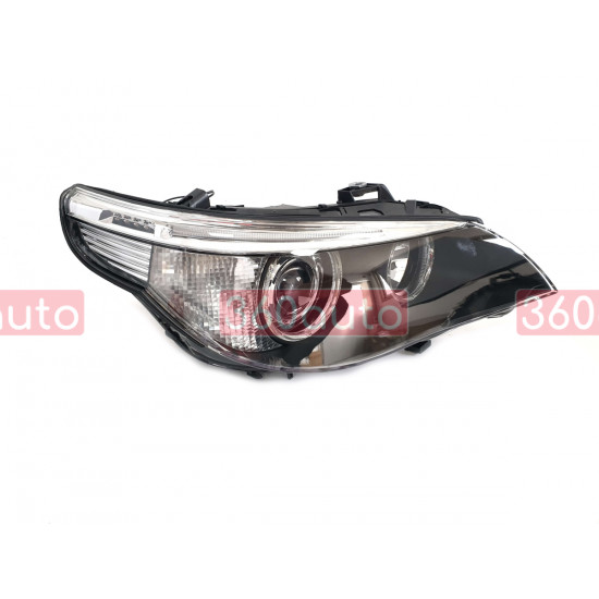 Передние фары Bi-Xenon (без блоков) на BMW 5 E60, E61 2003-2010