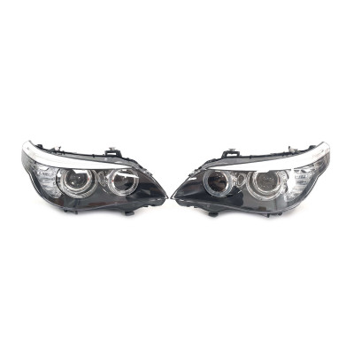 Передние фары Bi-Xenon (без блоков) на BMW 5 E60, E61 2003-2010