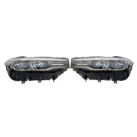 Передние фары Laser ( оригинал комплектные ) на BMW X7 G07 2018-2022