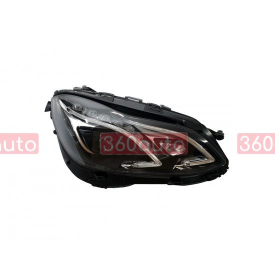 Передние фары LED ( апгрейд из галогена ) на Mercedes E-Class W212 2013-2016.